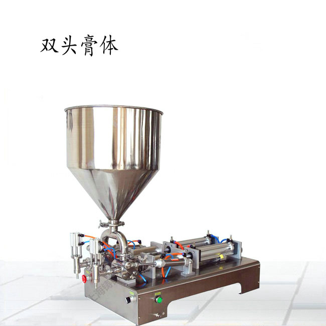 廠家供應(yīng)化妝品氣動單頭膏體灌裝機(jī)不銹鋼材質(zhì)